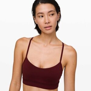 lululemon athletica garnet Sports Bra